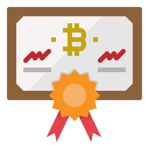 certificado icono gratis