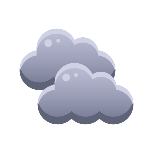 Cloudy night Generic Flat Gradient icon