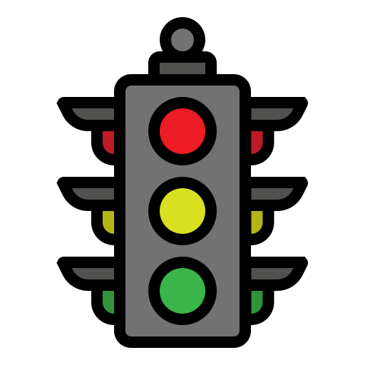 Traffic lights free icon Traffic lights free icon