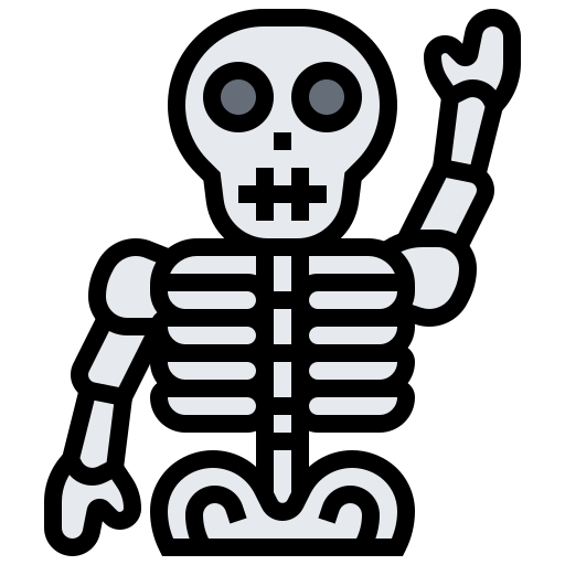 Esqueleto - Iconos gratis de culturas