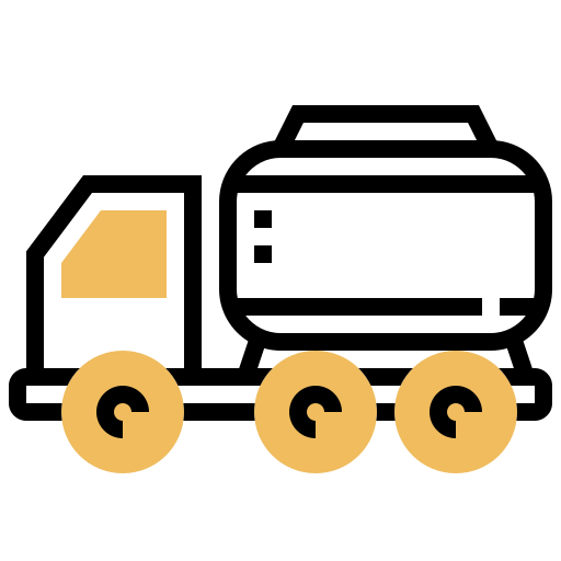 camion pétrolier Icône gratuit