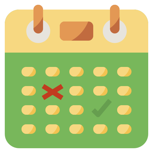 calendario icono gratis