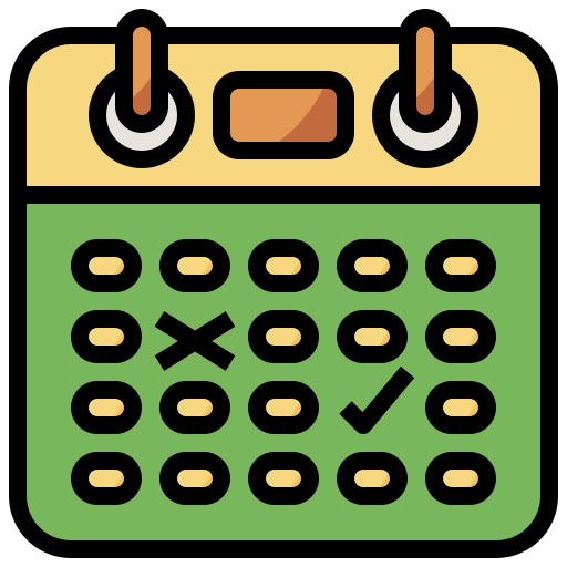 calendario icono gratis