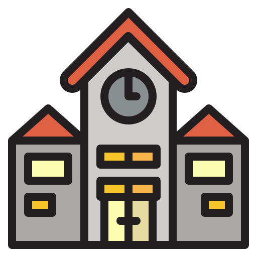 School Generic Outline Color icon