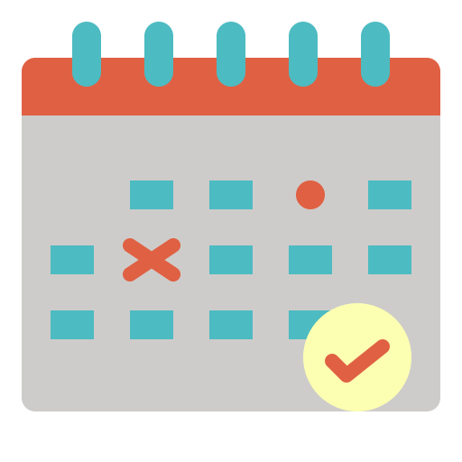 calendario icono gratis