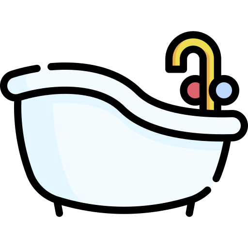 Bathtub Special Lineal color icon