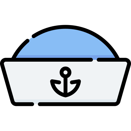chapéu de marinheiro grátis ícone