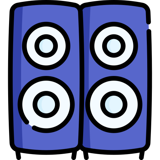 altavoces icono gratis