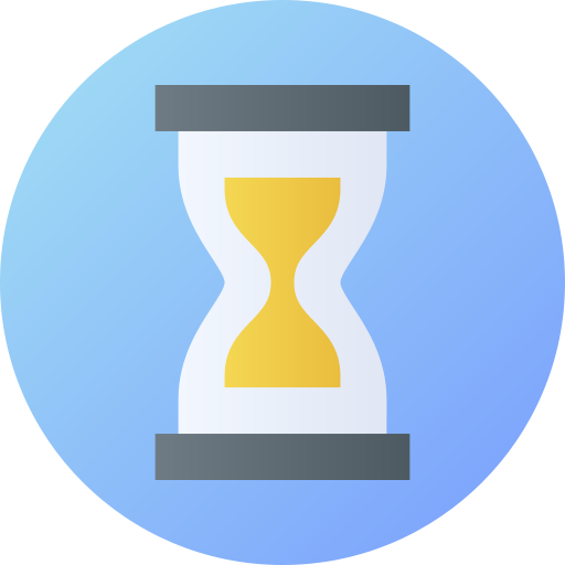 reloj de arena icono gratis