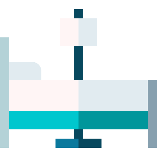 Hospital bed free icon