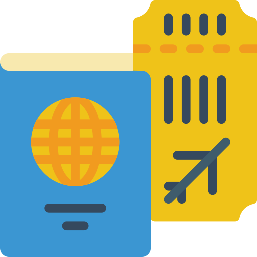 Boarding pass free icon