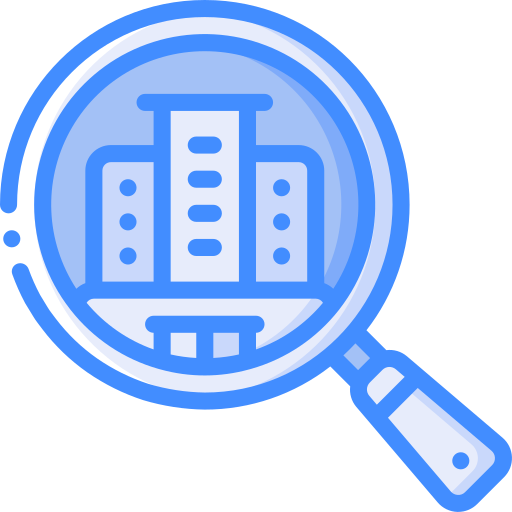 Magnifying glass free icon