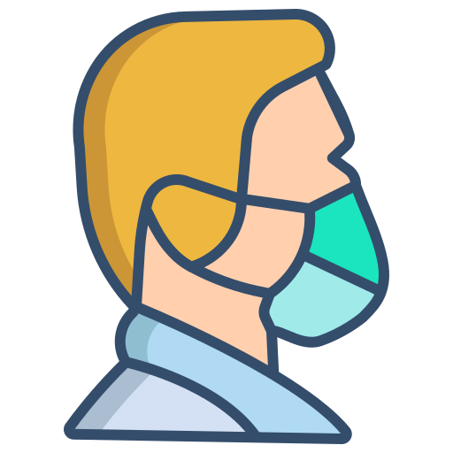 Medical mask free icon Medical mask free icon
