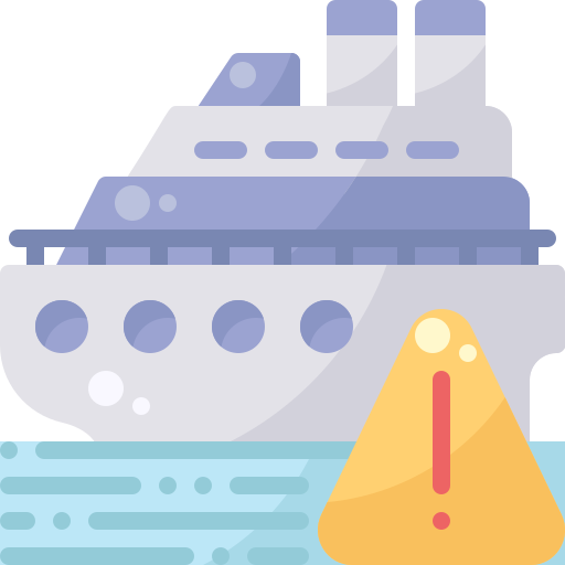 Cruise ship free icon