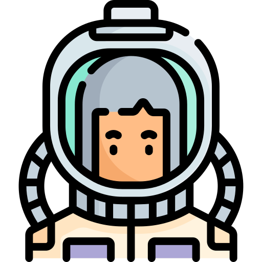 astronauta icono gratis