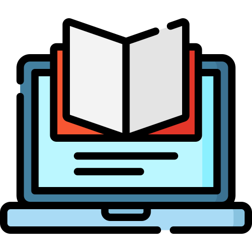 Online learning free icon