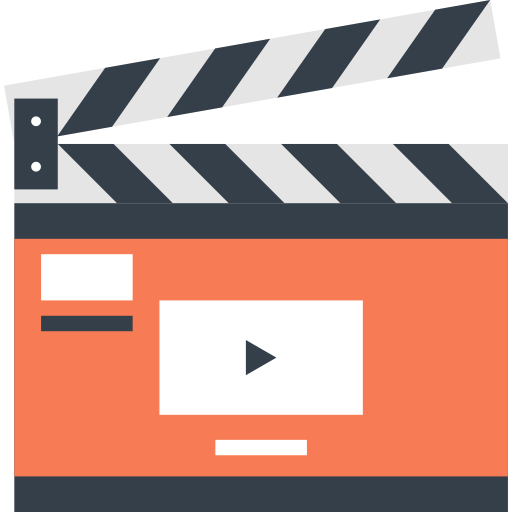 reproductor de video icono gratis