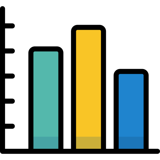 Bar Chart Special Lineal Color Icon