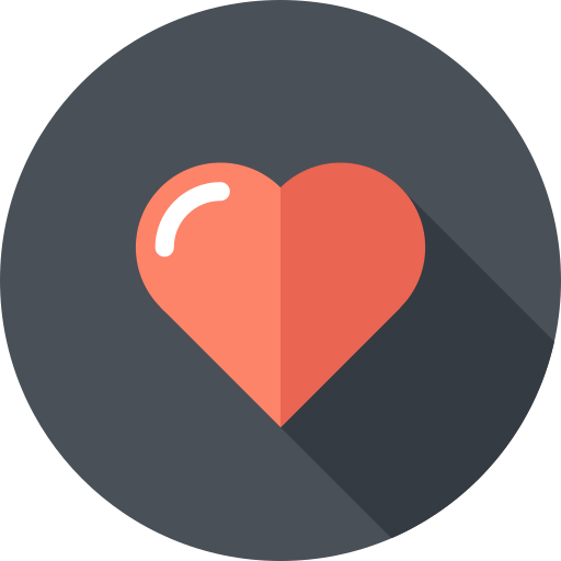 heart icon png circle