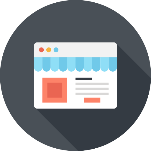 magasin en ligne Icône gratuit