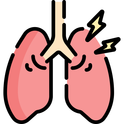 Pneumonia Special Lineal color icon