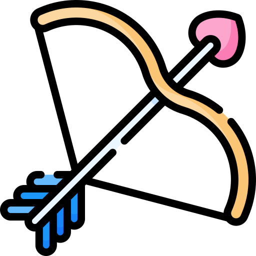 cupid bow and arrow clip art