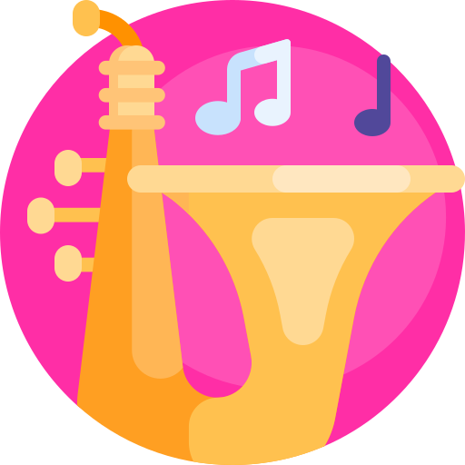 saxofón icono gratis