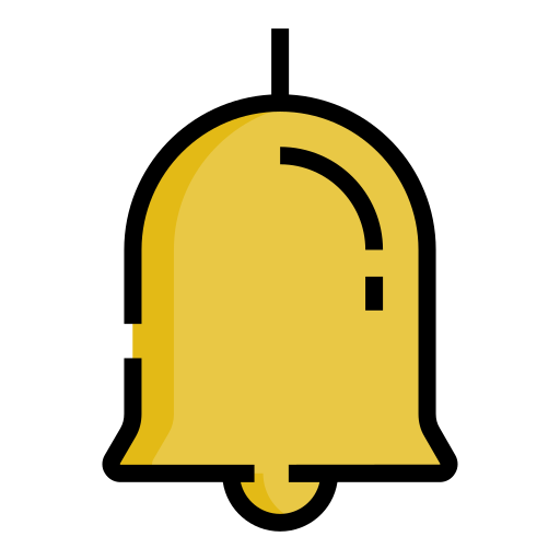 Bell Generic Outline Color icon