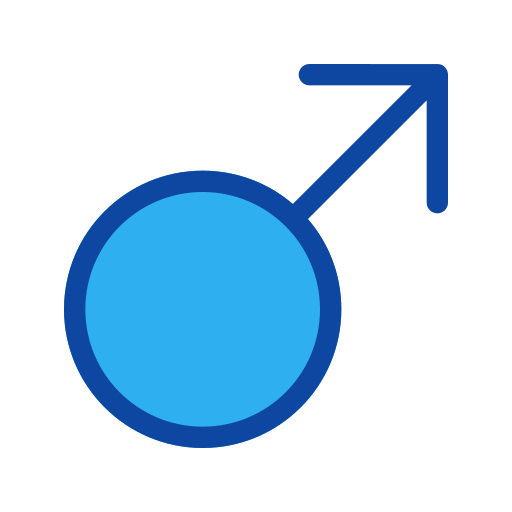 género masculino icono gratis