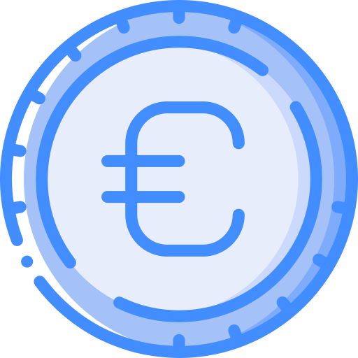 euro icono gratis