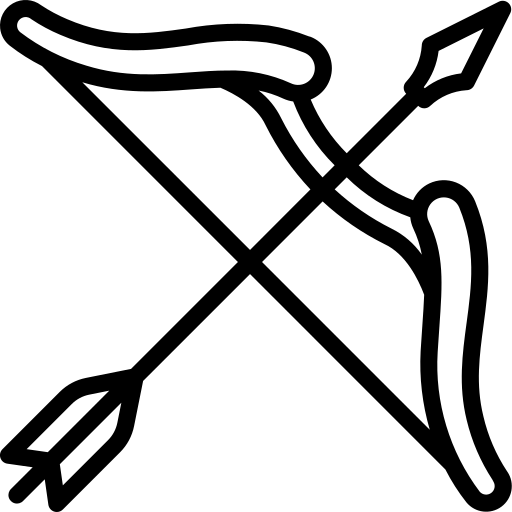 tiro com arco grátis ícone