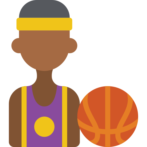 jugador de baloncesto icono gratis