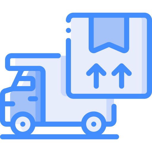 Truck Basic Miscellany Blue icon