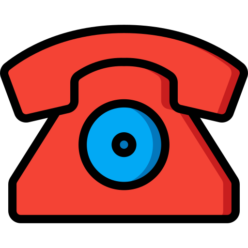 Telephone Basic Miscellany Lineal Color icon