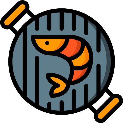 camarón icono gratis