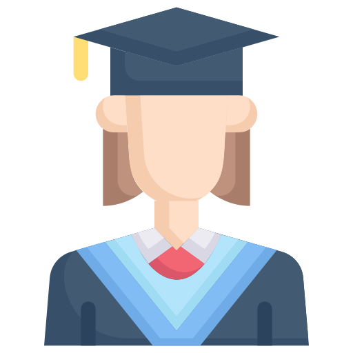 avatar de pós-graduação grátis ícone avatar de pós-graduação grátis ícone