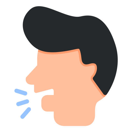 Cough Generic Flat icon