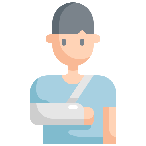 Broken arm Generic Flat icon