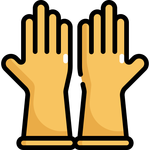 Rubber gloves Generic Outline Color icon