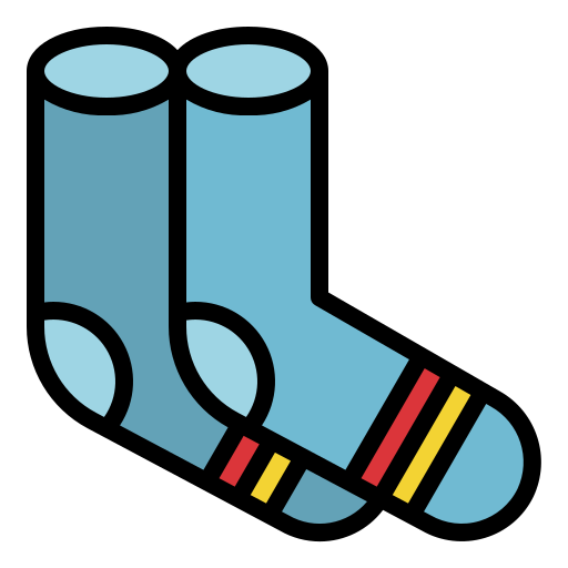 calcetines icono gratis