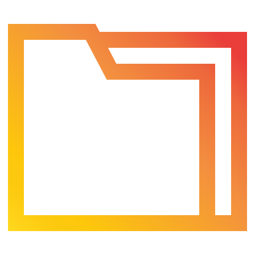 Folder Generic Gradient icon