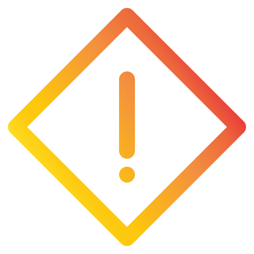 Alert Generic Gradient icon