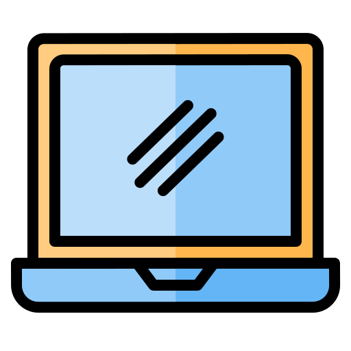 Laptop Generic Outline Color icon