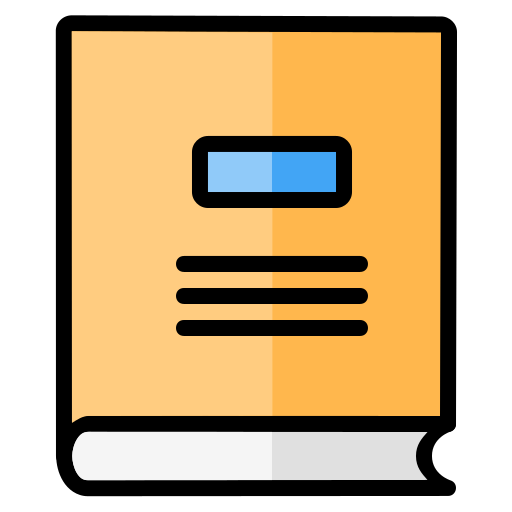 Book Generic Outline Color icon