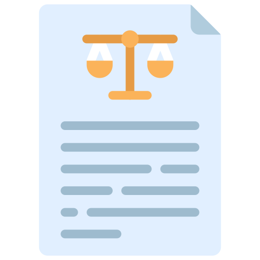 documento legal icono gratis