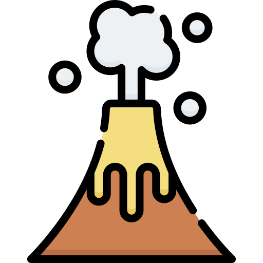 Volcano Special Lineal color icon