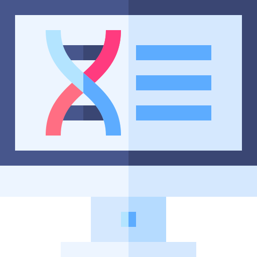 Research Basic Straight Flat icon