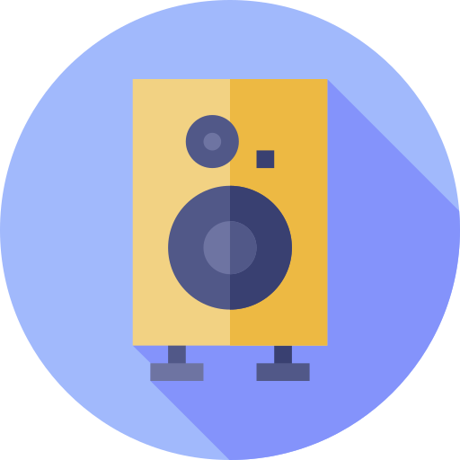 altavoz icono gratis