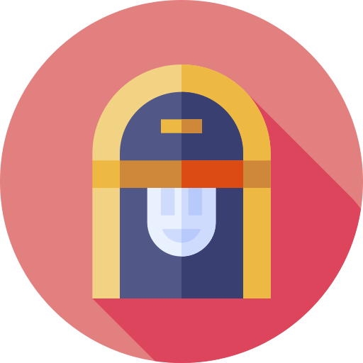 Музыкальный автомат бесплатно иконка Музыкальный автомат бесплатно иконка