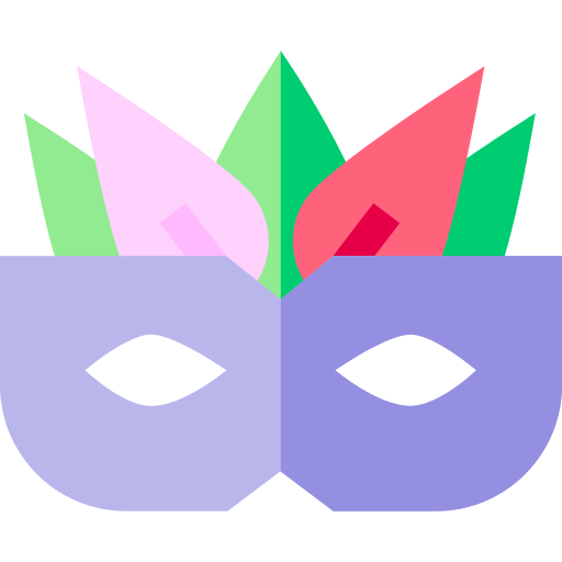 mascarada icono gratis